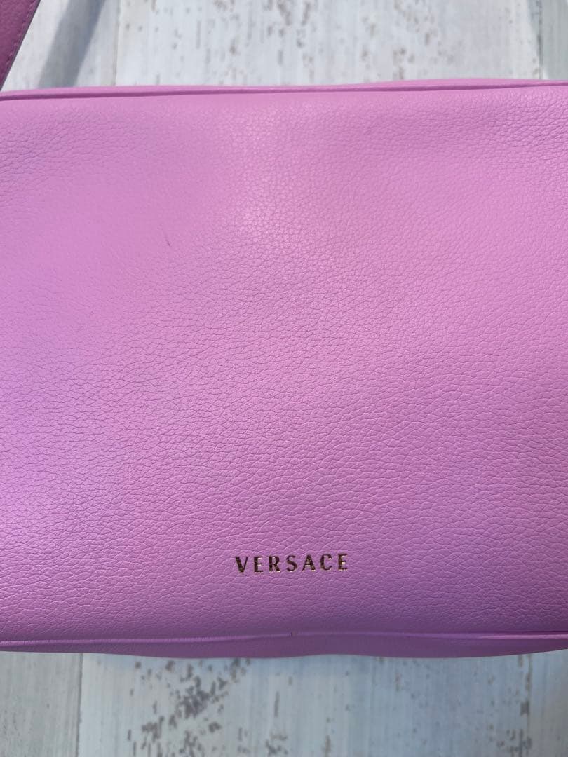Versace メデューサ ショルダーバッグ ピンク