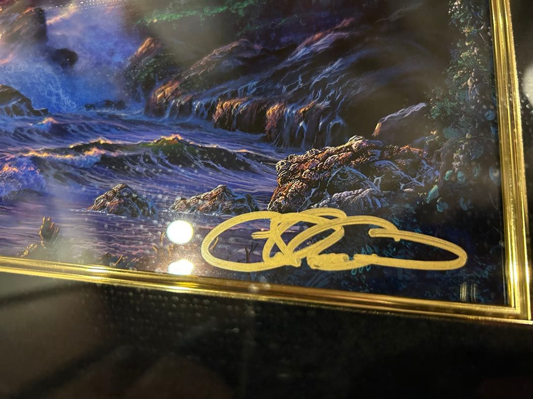 き*ん様 【希少・真作】ミッキー ミニー　ラッセン「ロマンティックサンセット」