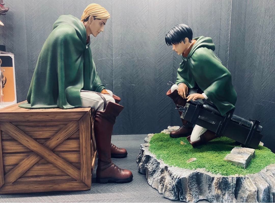 進撃の巨人 リヴァイ·アッカーマン ガレージキット ガレキ スタチュー⑥