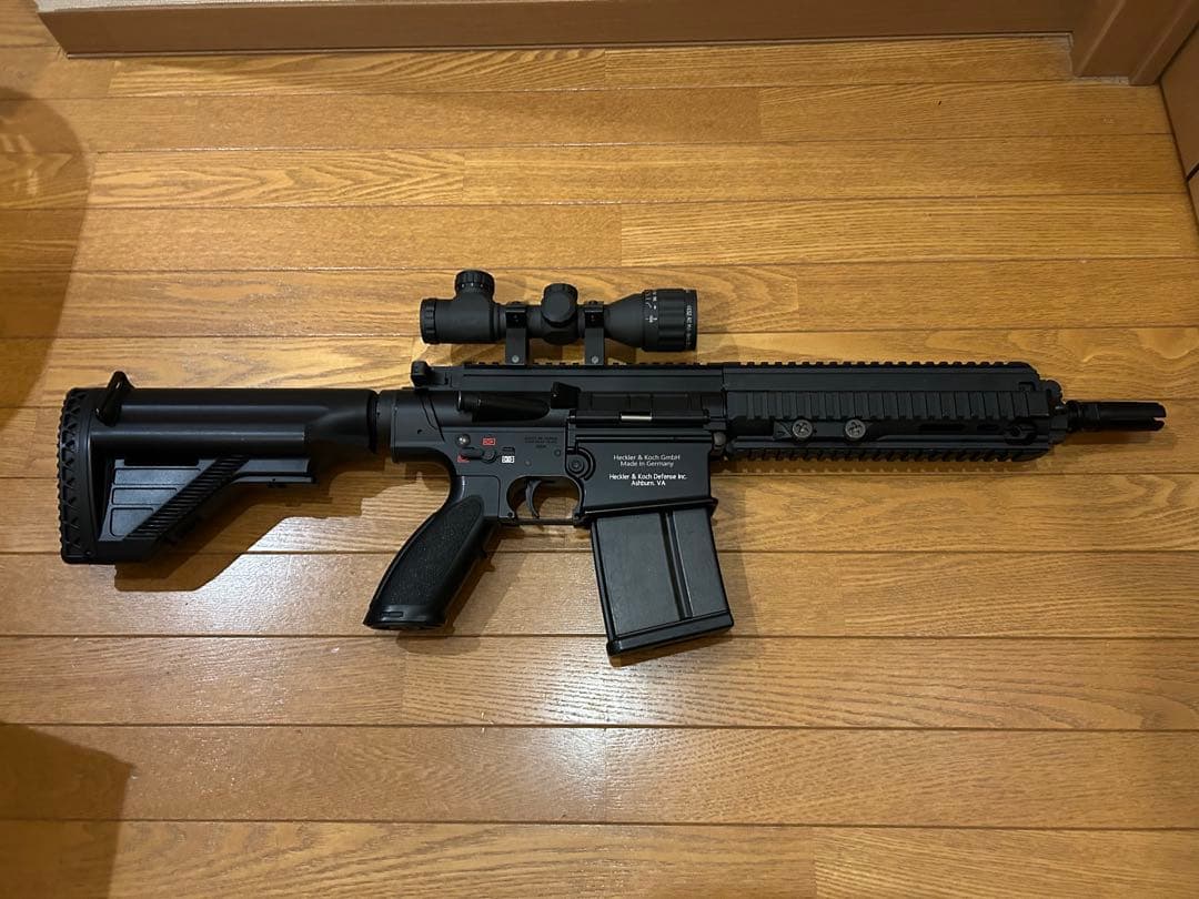 HK 417D ショートハンドガード刻印追加メカボックス整備