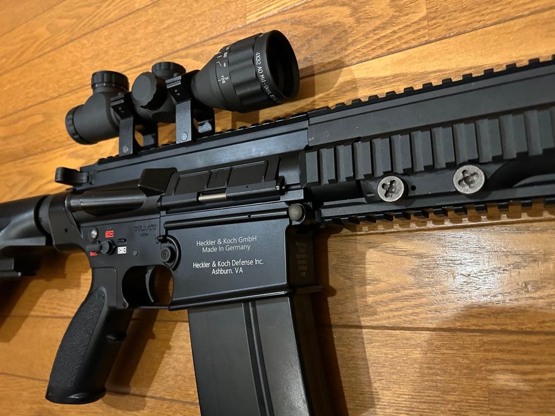 HK 417D ショートハンドガード刻印追加メカボックス整備