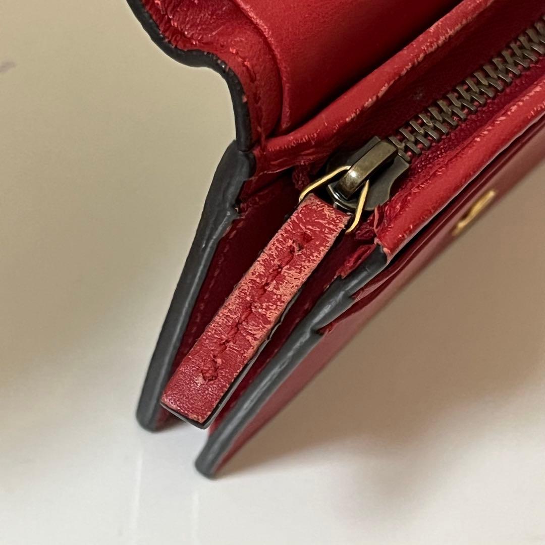 GUCCI グッチ GG柄 チェリー さくらんぼ 二つ折り財布 正規品