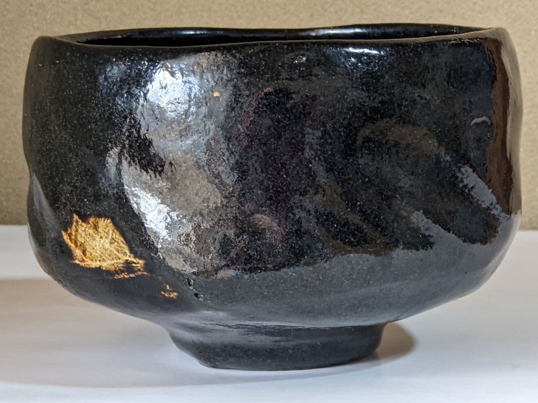 ♦茶道具 黒楽茶碗 抹茶碗 美術工芸品 アンティーク 骨董品 コレクション