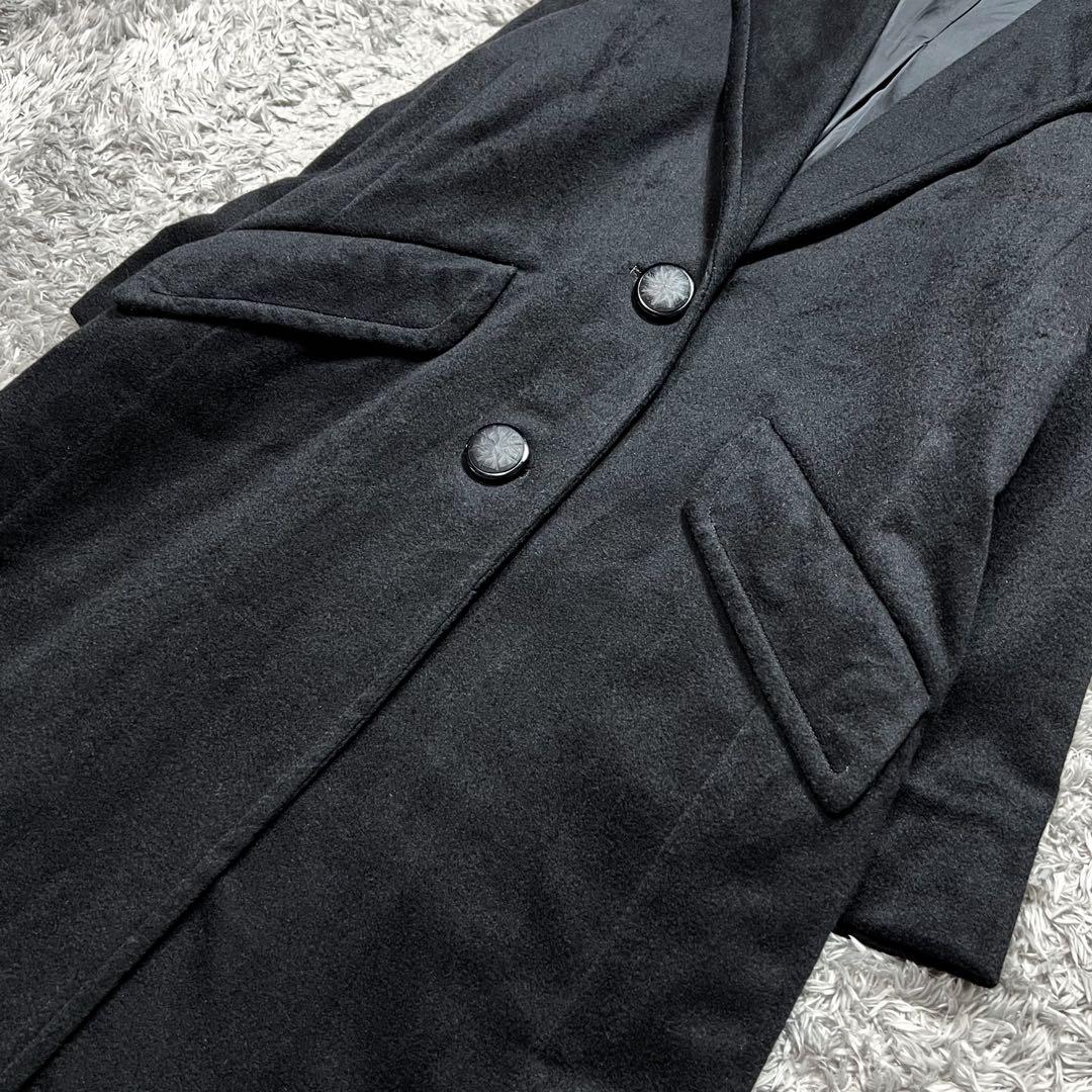 ロロピアーナ カシミヤ100% レディース チェスターコート XL相当 極美品