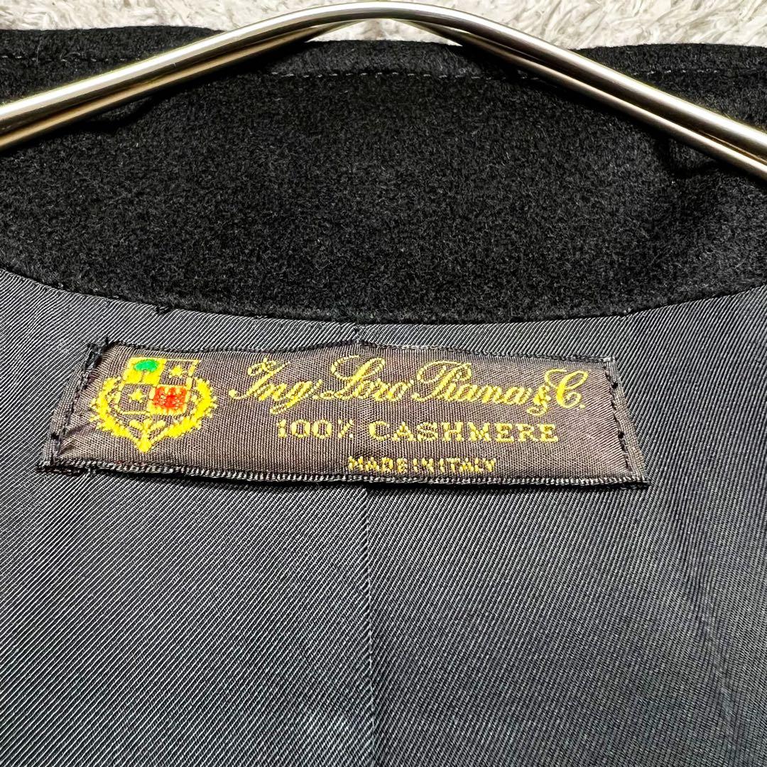 ロロピアーナ カシミヤ100% レディース チェスターコート XL相当 極美品