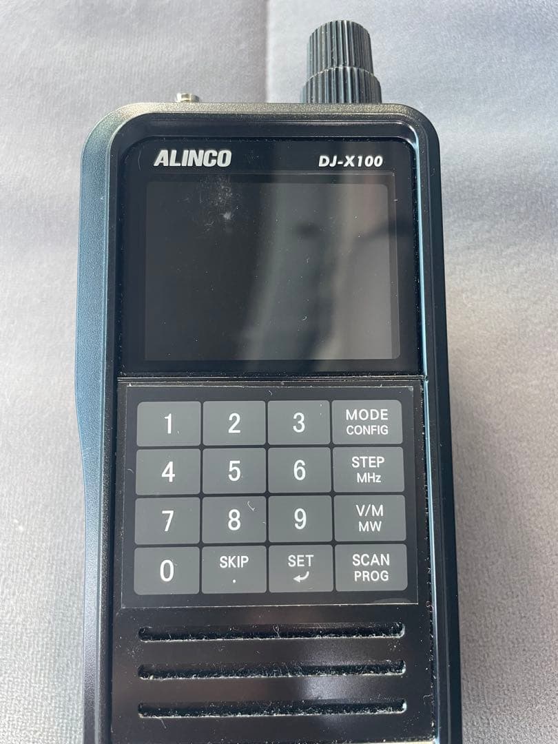ALINCO デジタル受信機　DJ-X100 受信改造済み　拡張済み