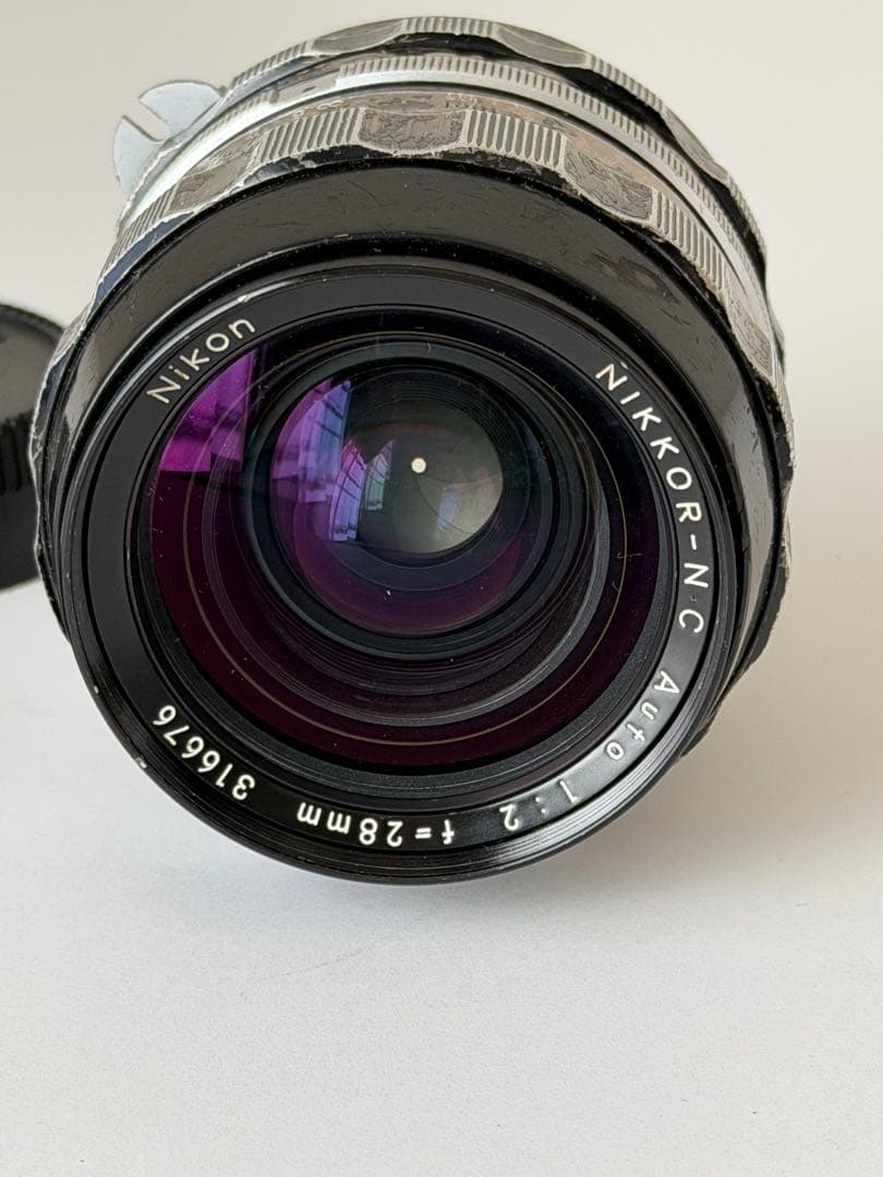 Nikon Nikkor-NC 28mm f2レンズ