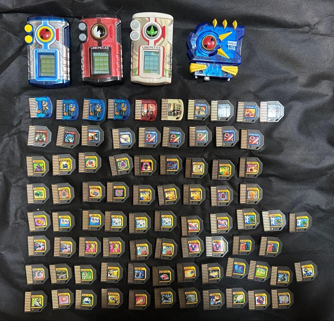 ロックマンエグゼ リンクペットex ナビリンクシステム ナビチップバトルチップ