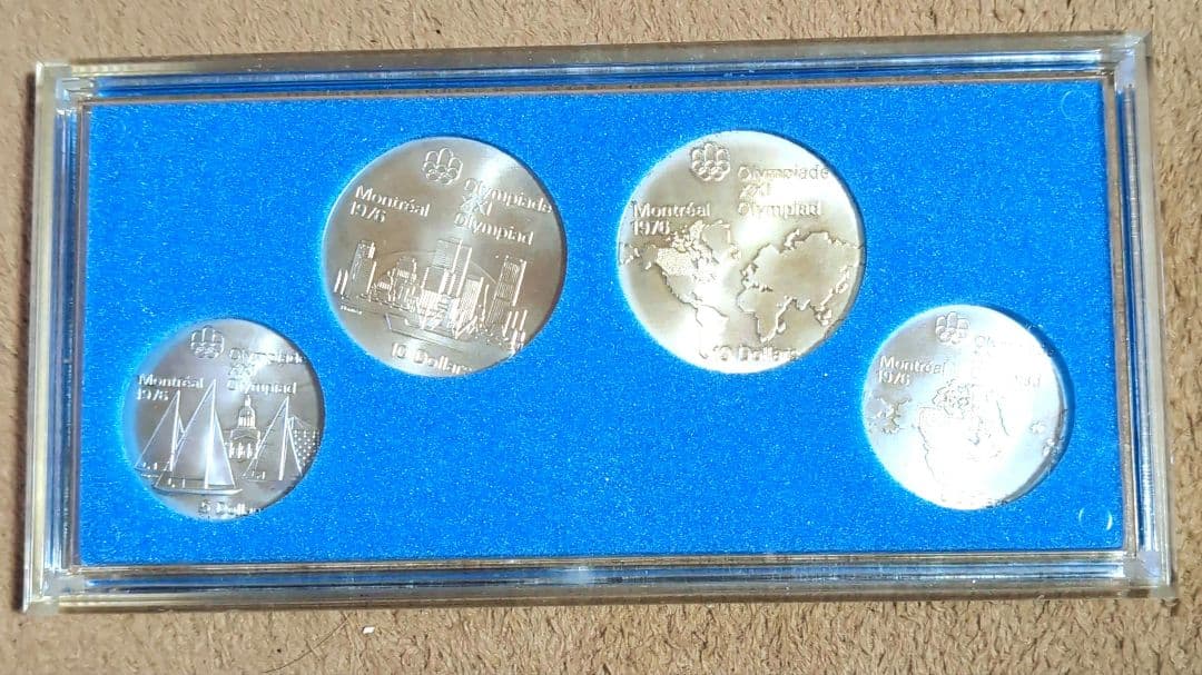 第21回オリンピックモントリオール大会記念銀貨