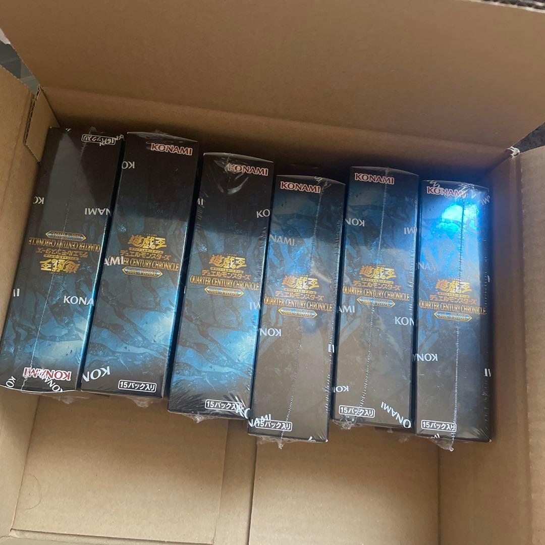 遊戯王OCG クォータ センチュリー クロニクル ストライク プライド 6BOX