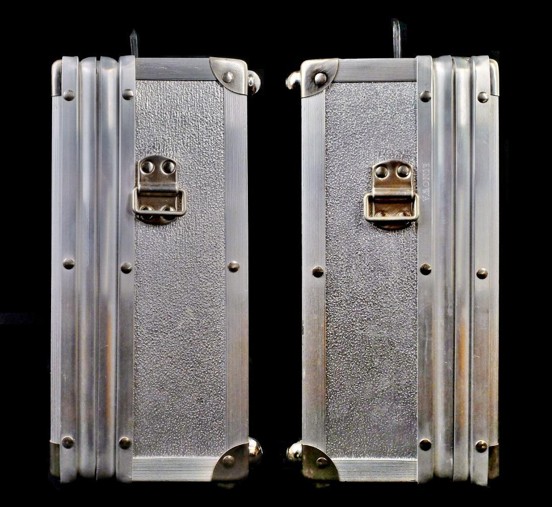 リモワ 草創期メロン柄 レトロ・アルミニウム・ハンドケース 1960年代 稀少