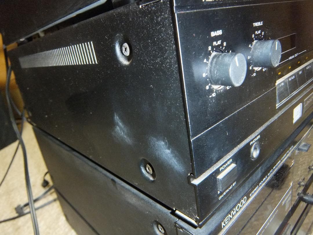 【引き取り限定】KENWOOD ROXY DG3　システムコンポ　中古