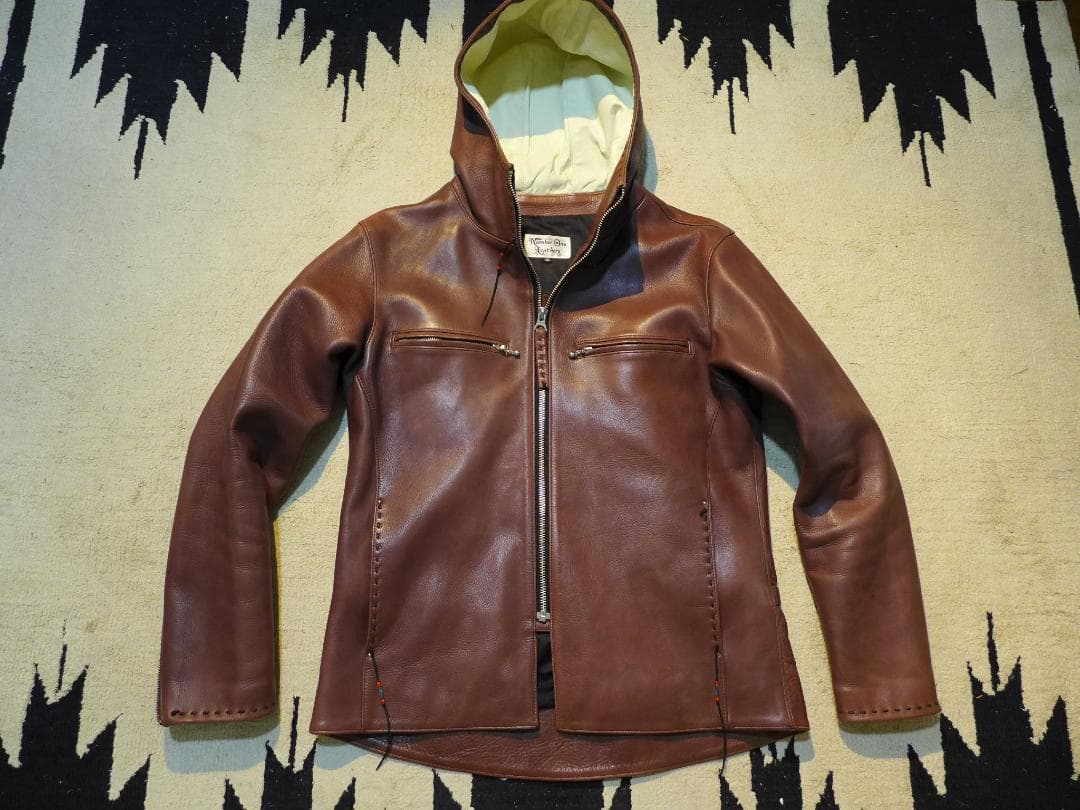 M15様極美品40レッドムーン茶マッドドッグL