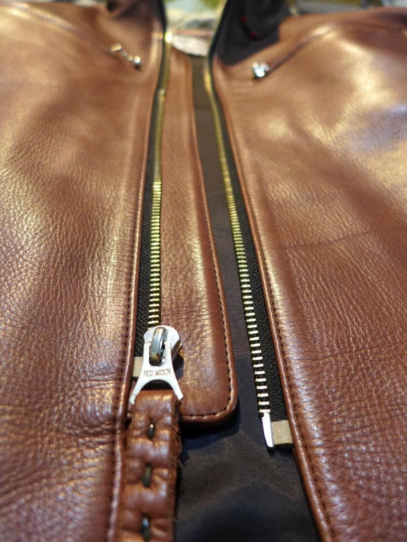 M15様極美品40レッドムーン茶マッドドッグL