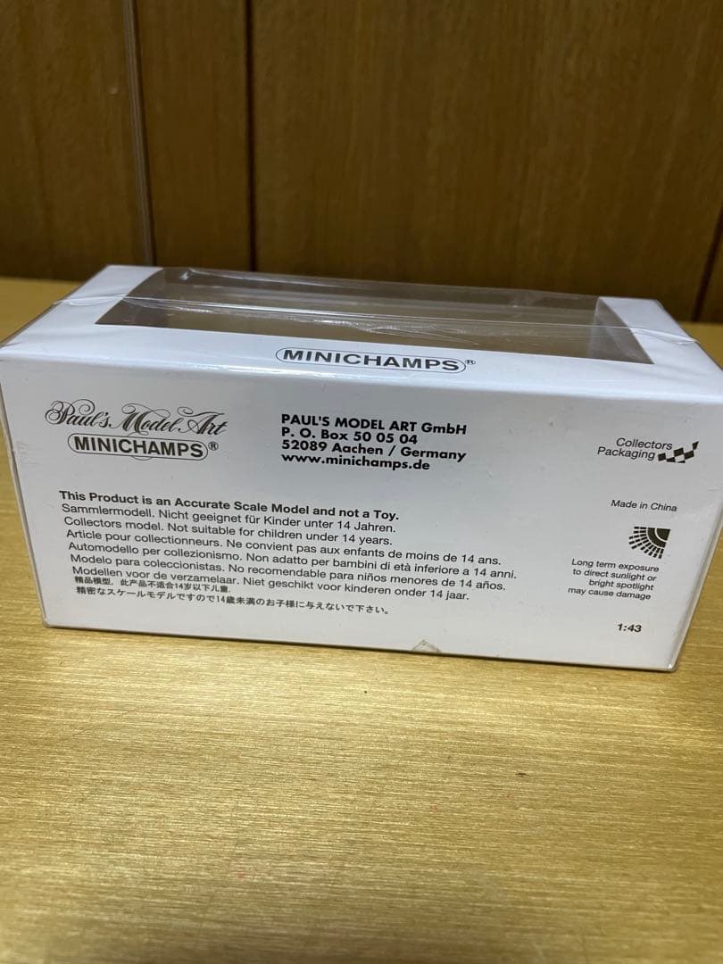 ミニカー MINICHAMPS BMW M1 1980 Paul's Model 1/43