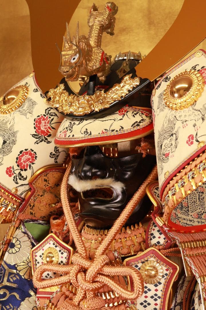 鎧師　大野龍玉作　伝統工芸品　源氏大鎧　着用鎧　節句　五月 BJ169