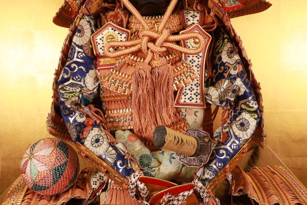 鎧師　大野龍玉作　伝統工芸品　源氏大鎧　着用鎧　節句　五月 BJ169