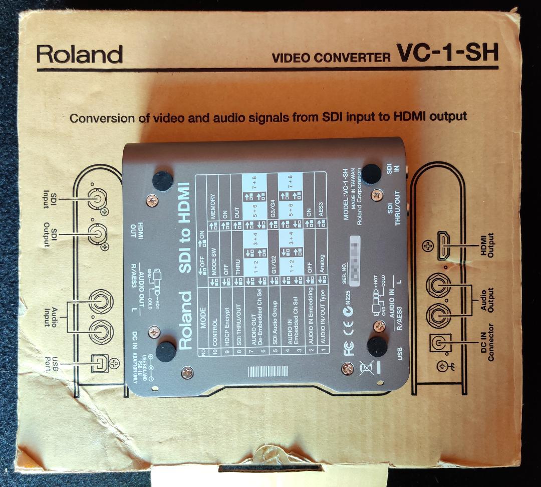 ROLAND ローランド VC-1-SH SDI to HDMIビデオコンバータ