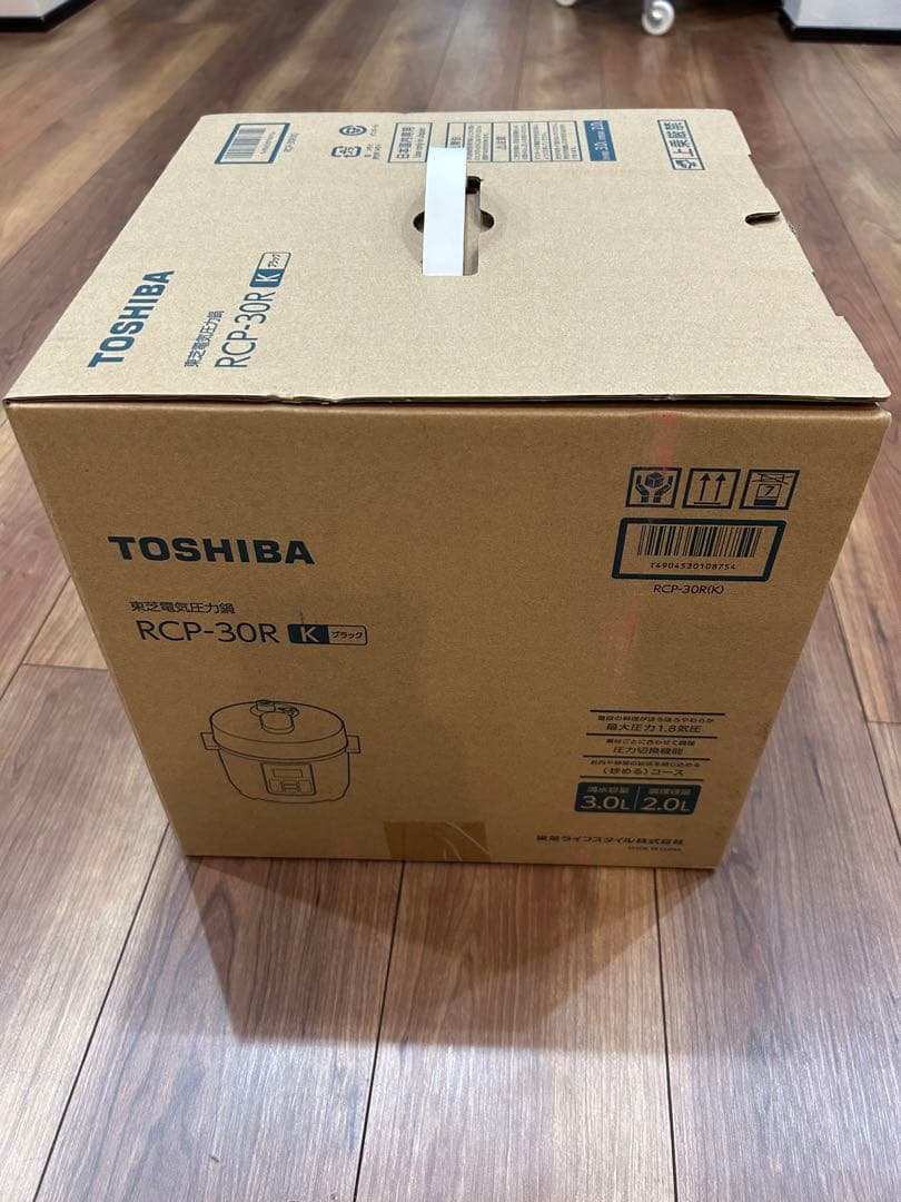 【値下げ中】TOSHIBA RCP-30R K 電気圧力鍋 2.0L