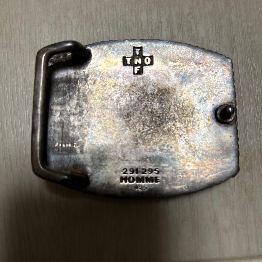 シルバー925ベルトバックル