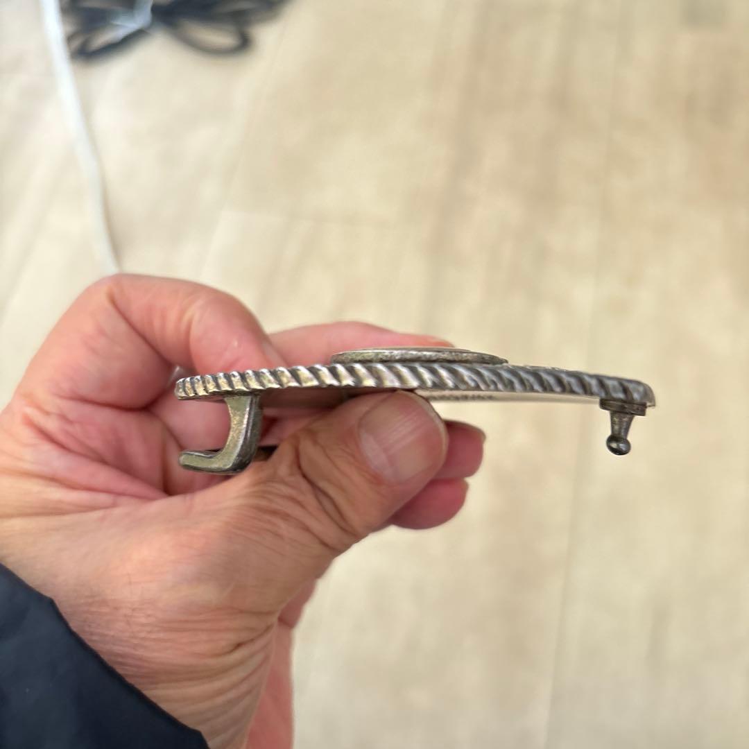 シルバー925ベルトバックル