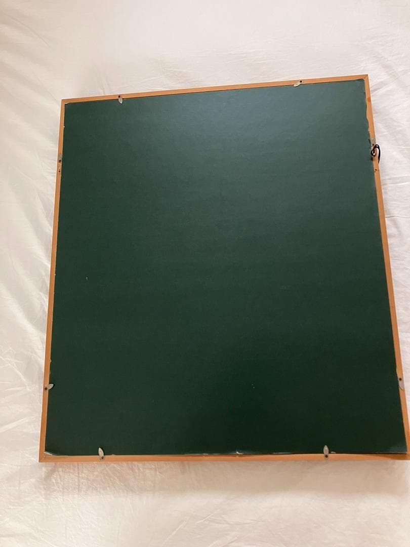 絵画　油彩　風景画　街並み　額装　ヴィンテージアート 油彩額縁付き