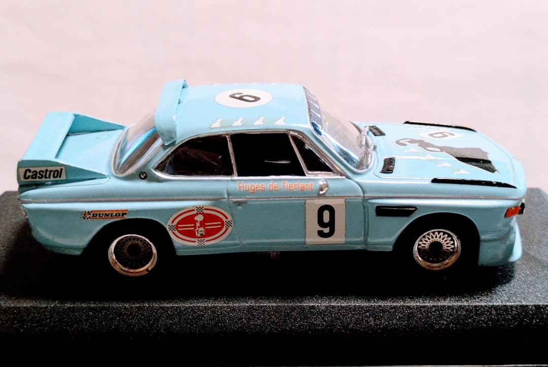 貴重もの、BMW ３.０ＣＳ レーシング１９７７年式DetailCars１/43