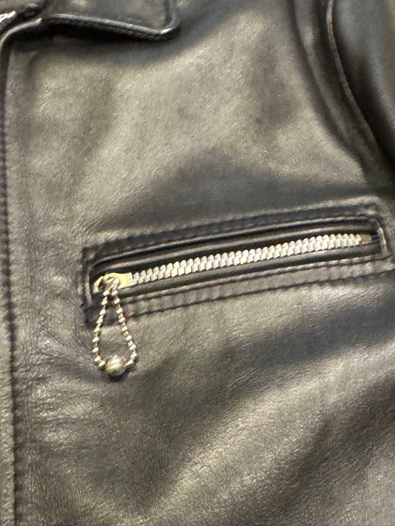 schott✖️stussy シングルライダースジャケット M 中古品