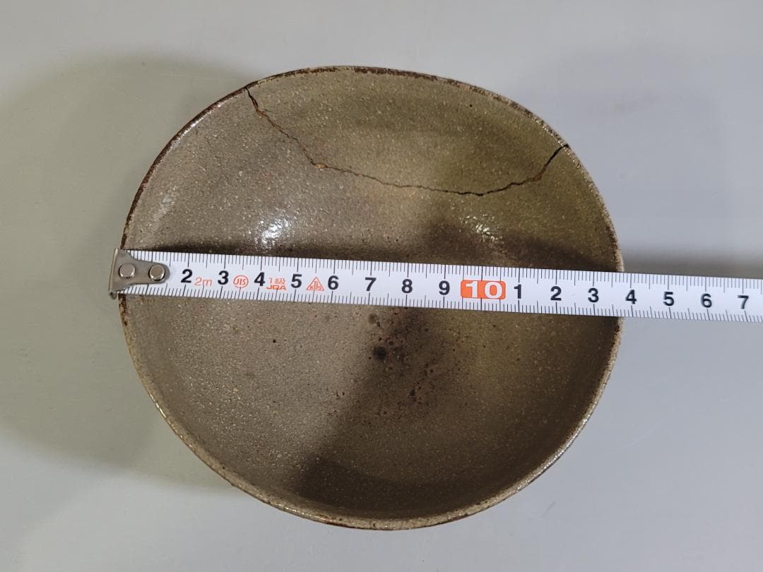 茶道具 三嶋茶碗 時代物 古美術 DT413