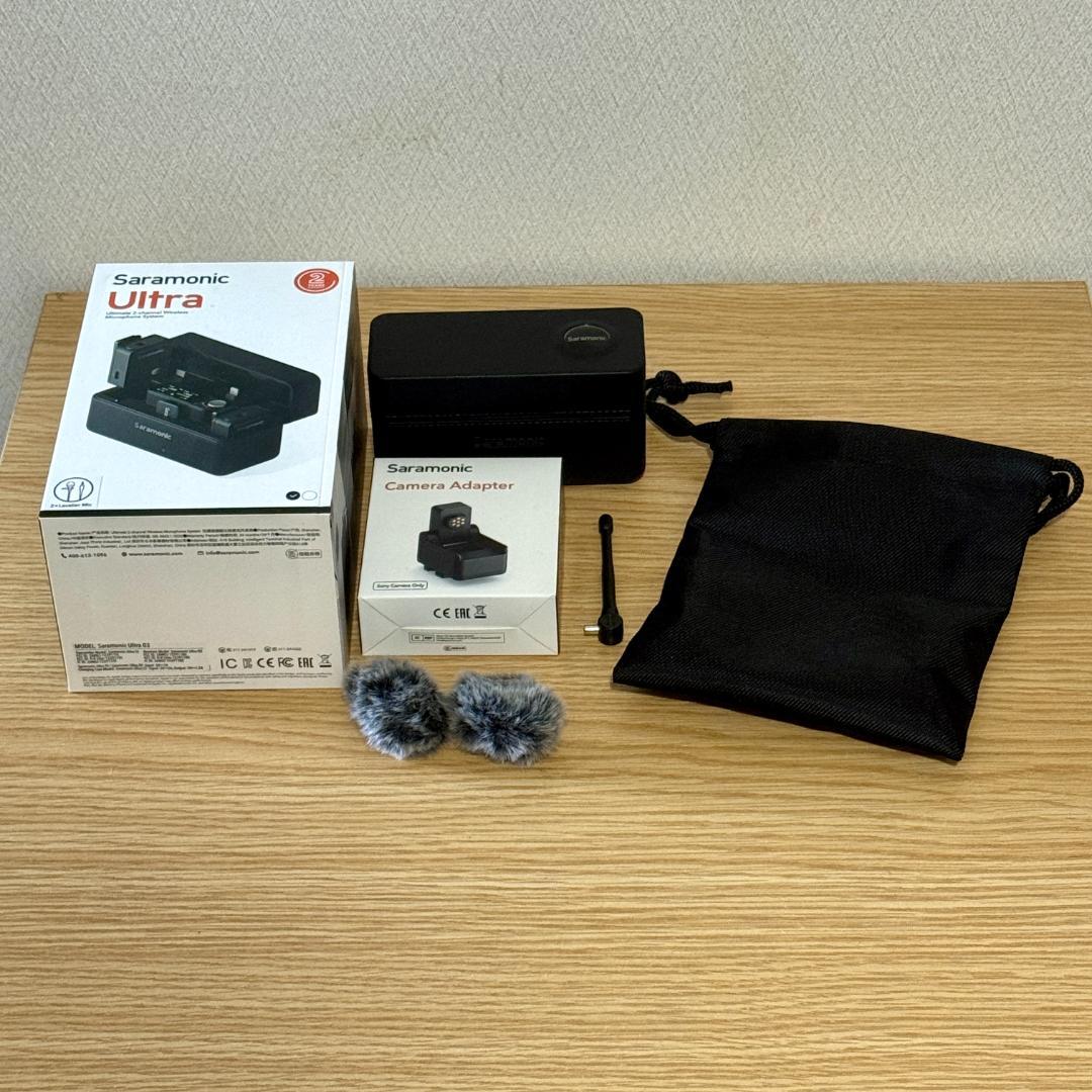 Saramonic Ultra 2ch + SR-CA Sony ホットシュー