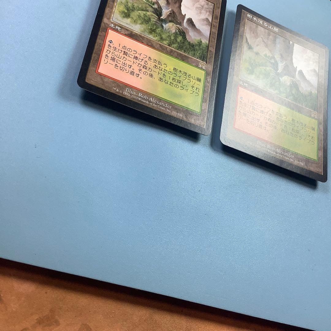 樹木茂る山麓/Wooded Foothills ONS日本語2枚セット