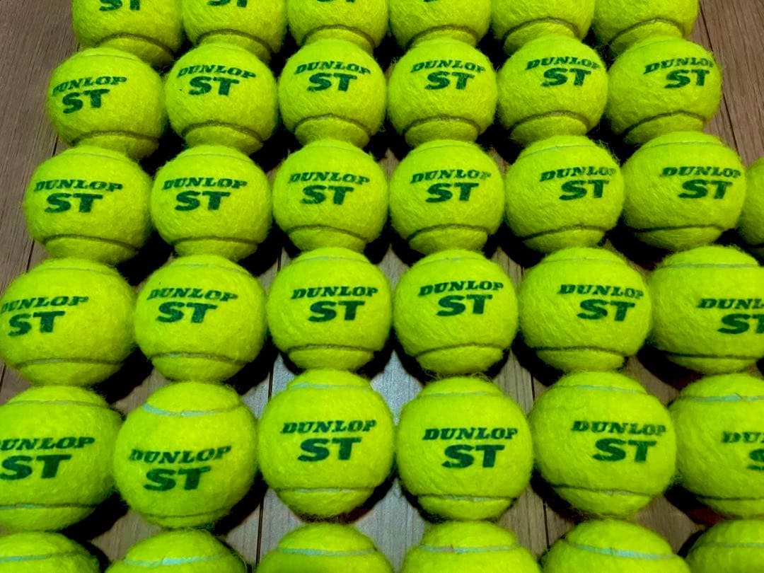 女子練1試合使用　即日発送　中古硬式テニスボール120球