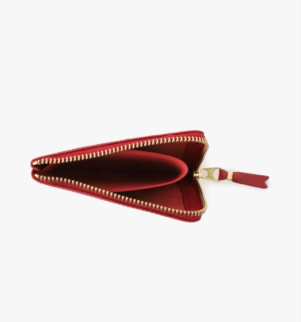 【新品未使用品】コムデギャルソン Lシェイプド ジップウォレット