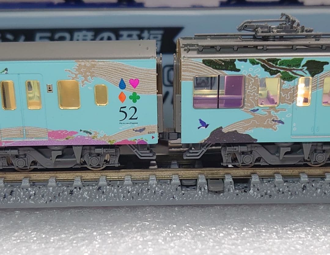 4両室内灯＋装飾点灯 西武 4000系 52席の至福 TNカプラー付