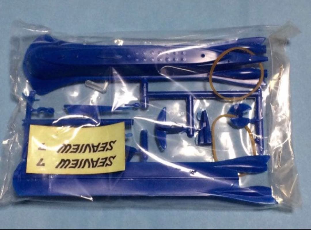 緑商会　ミドリ　シービュー号　ゴム動力　小　プラモデル　未組　検）　マルサン