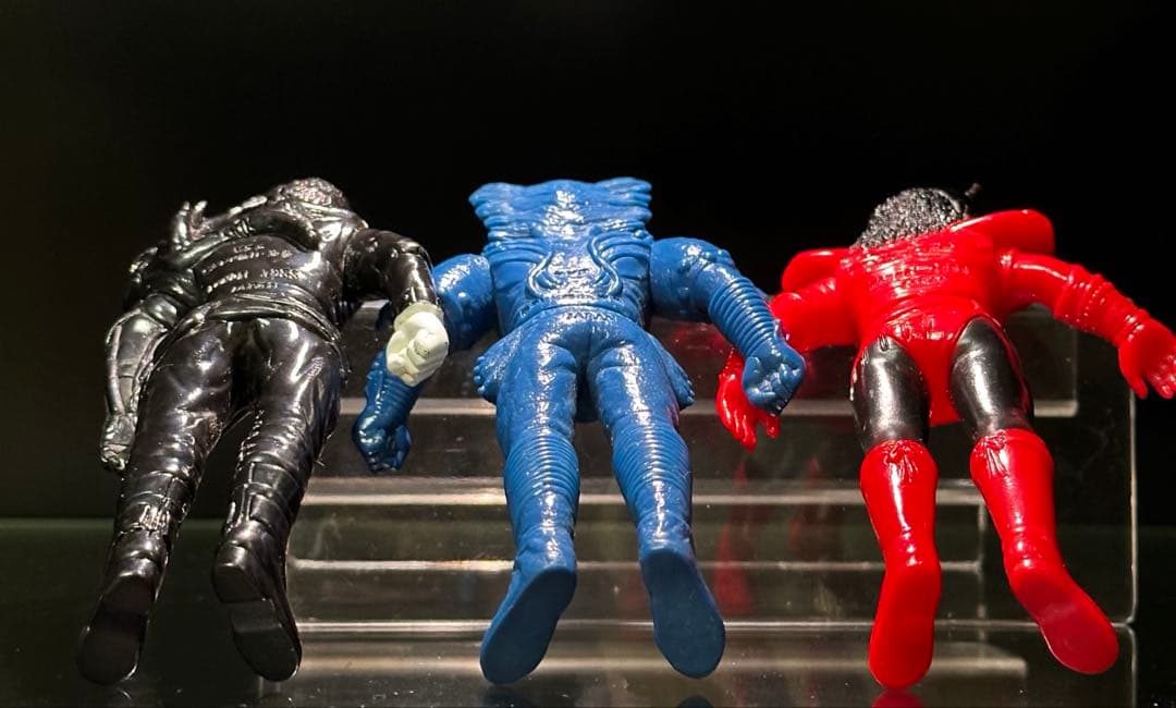 超獣戦隊ライブマン　敵組織　ソフビ3体セット