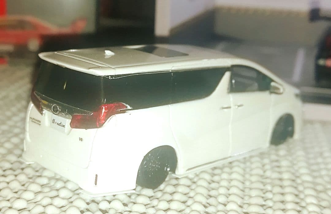 Timothy & Pierre 1/64 LBWK アルファード ホワイト