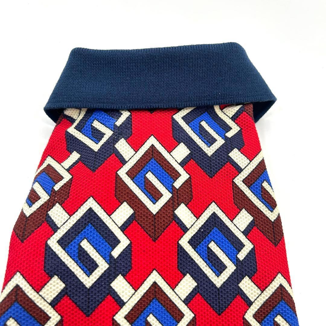 美品　グッチ　GUCCI　犬用品　ペット　服　トップス　ジオメトリックG　xxs