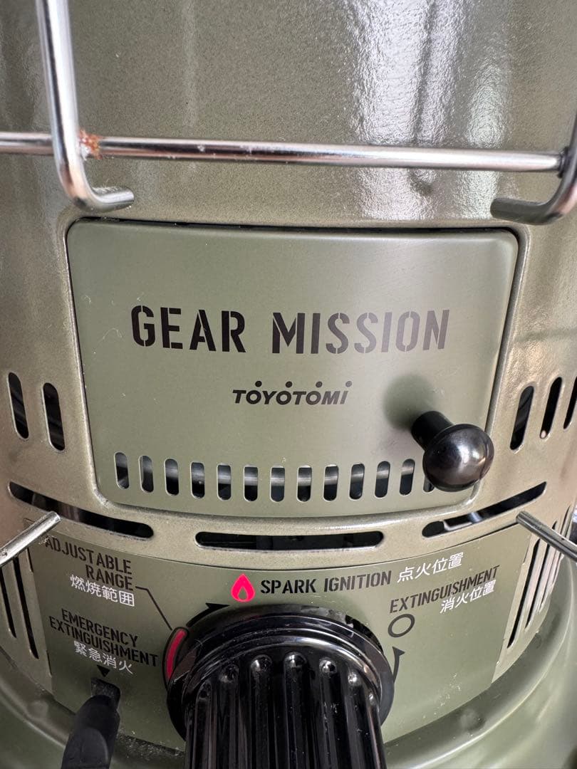 TOYOTOMI GEAR MISSION ストーブ オリーブグリーン