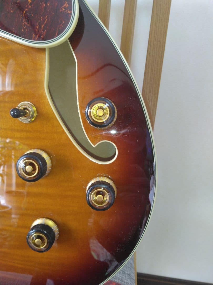 米*栖様 アイバニーズセミアコースティック ギター AS93FMーVSL 5Bー