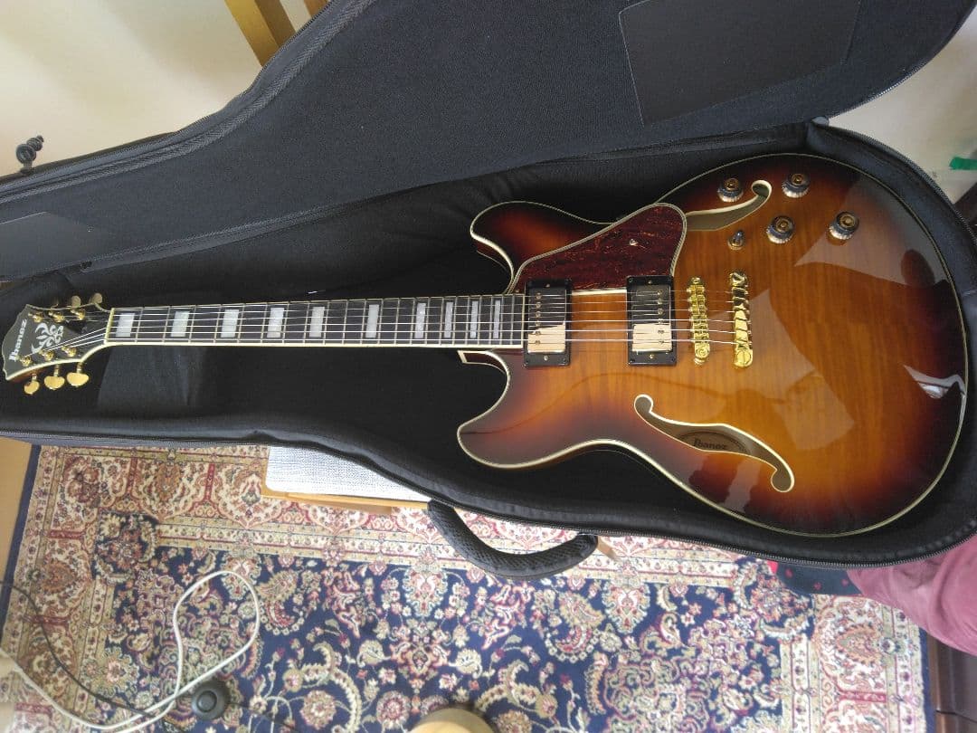 米*栖様 アイバニーズセミアコースティック ギター AS93FMーVSL 5Bー