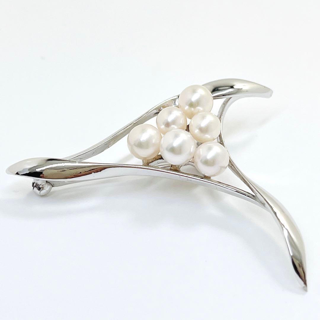美品✨MIKIMOTO ミキモト パール　ブローチ　コサージュ
