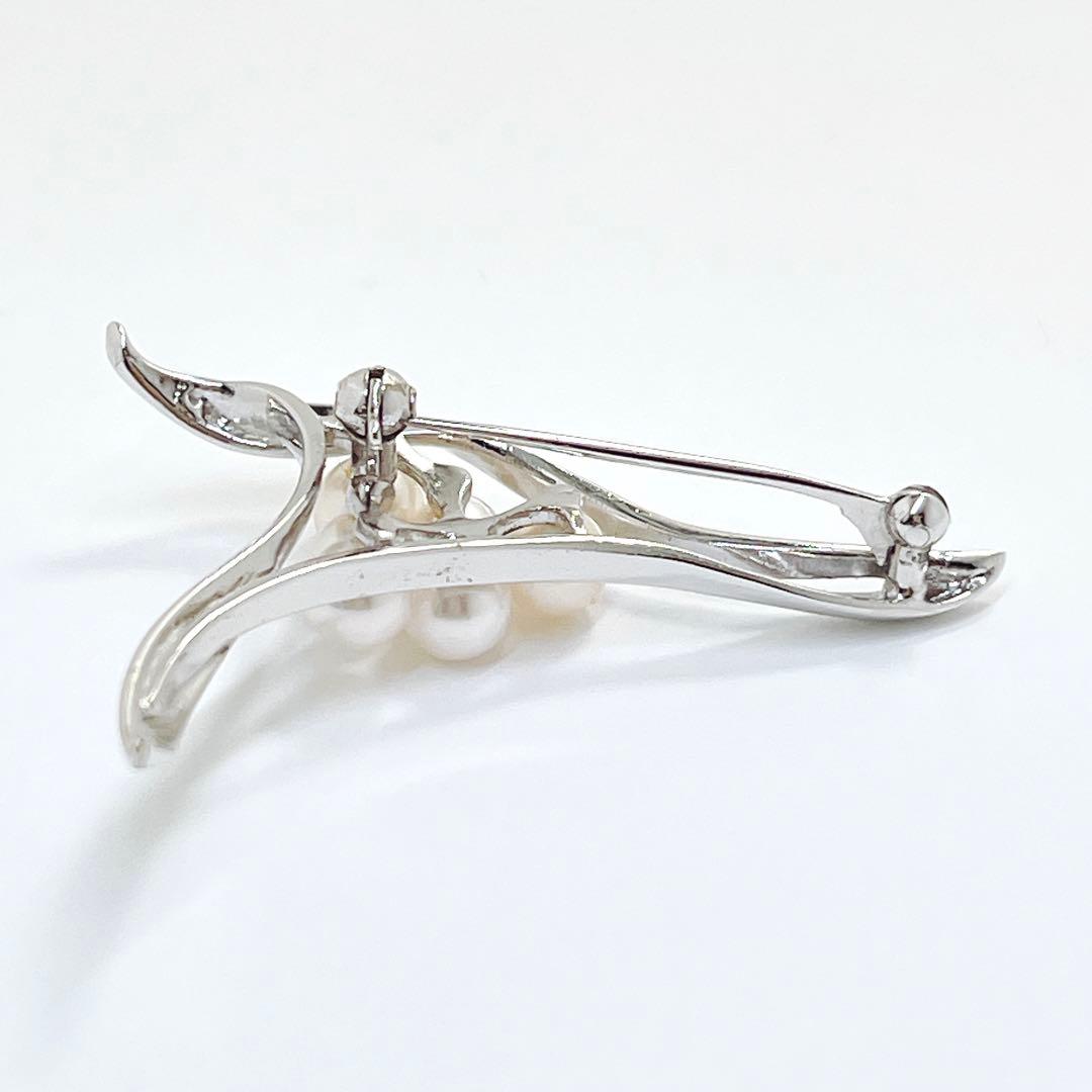 美品✨MIKIMOTO ミキモト パール　ブローチ　コサージュ