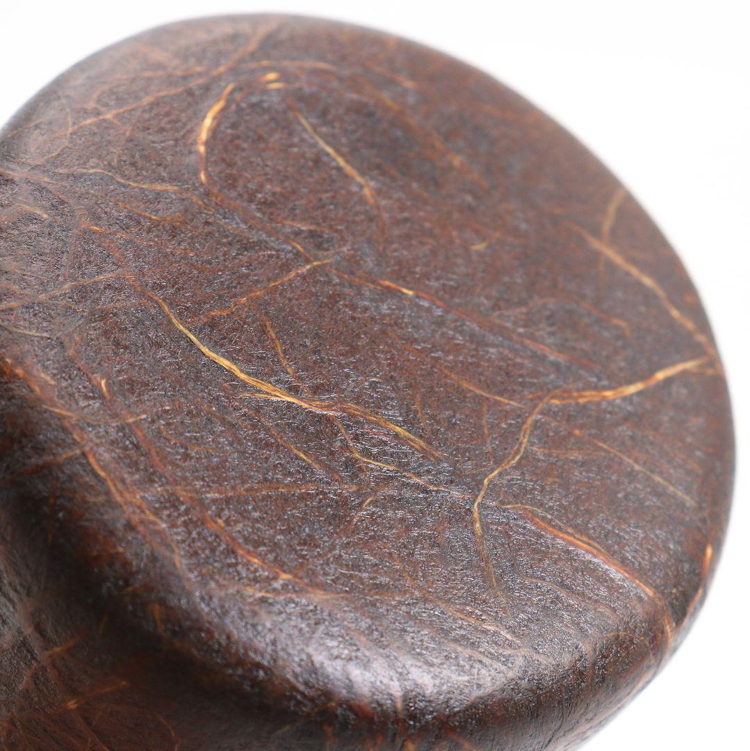 浜崎貞鳳作 水仙蒔絵 棗 金梨子地 茶道具 共箱　rM785　N4