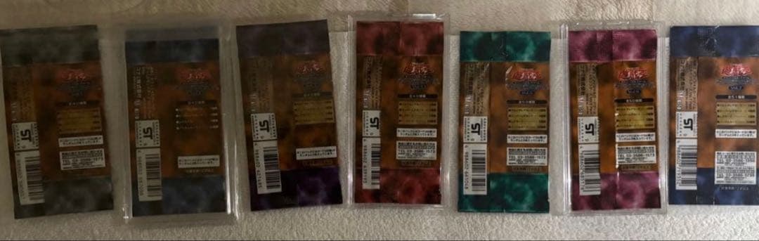 遊戯王　初期vol1.2.3.4.5.6.7 未開封パック　フルコンプ