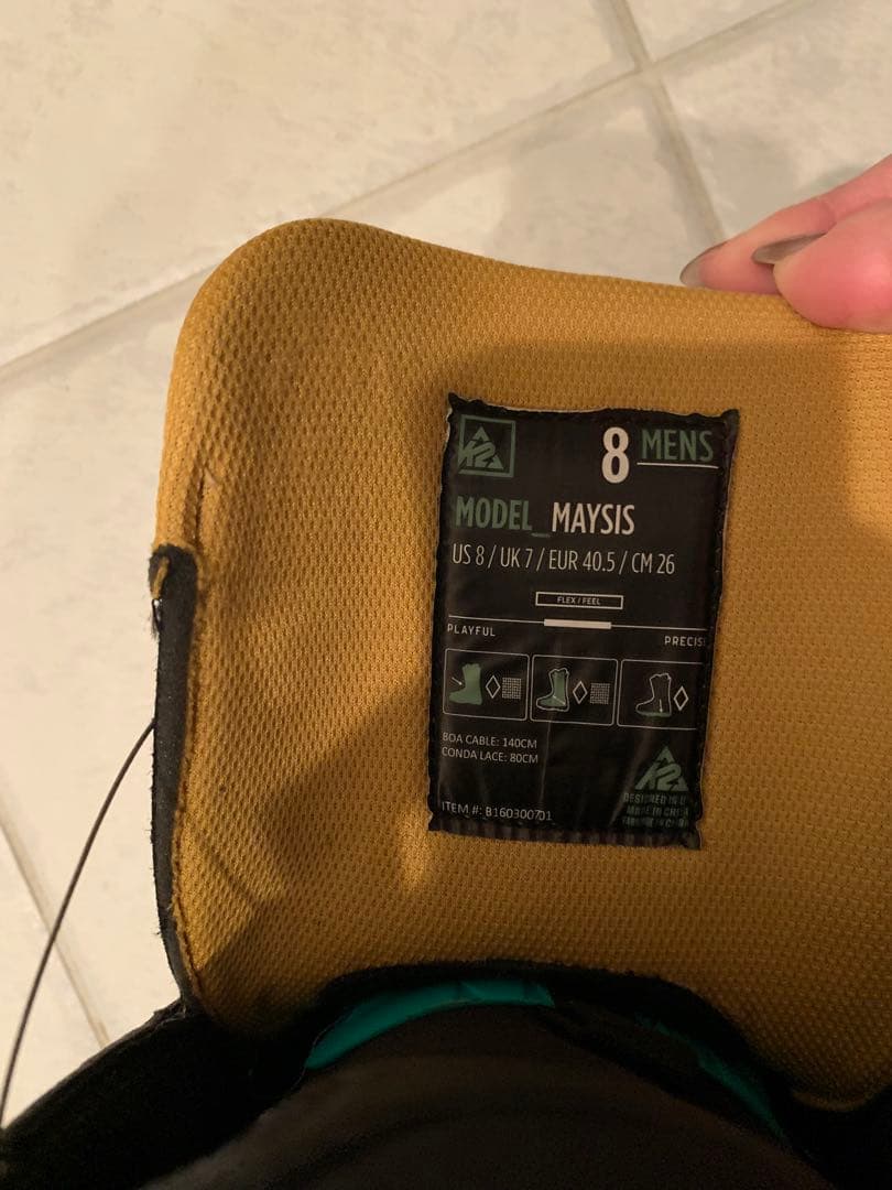 【美品】K2 スノボーブーツ　26センチ