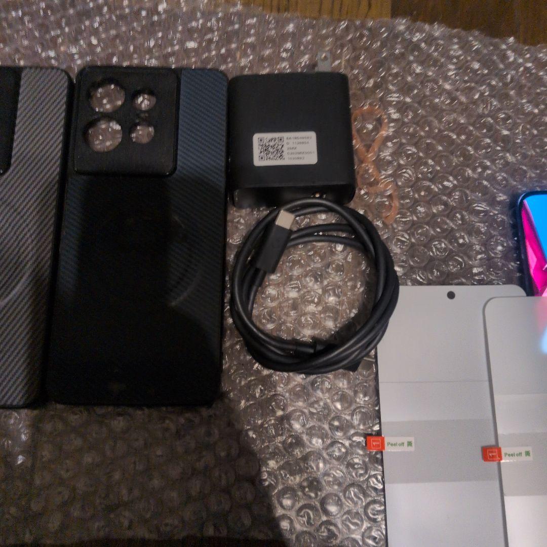 Motorola スマートフォン 青 充電器付き