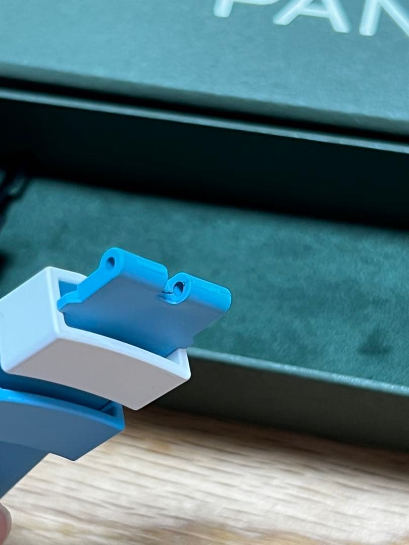 OFFICINE PANERAI 純正 ラバーベルト ブルー 22mm 美品