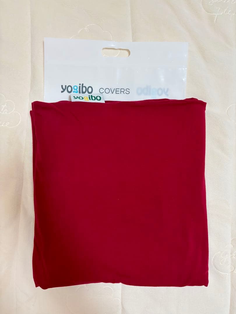 【美品】Yogibo Max Cover レッド