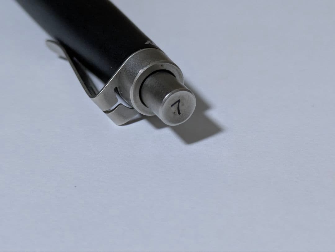 ラミー スクリブル 0.7シャーペン パラジウム